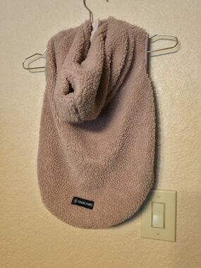 Spark Paws Cozy Sherpa Dog Hoodie - Dusty Pink